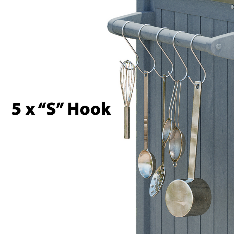 K&K 66.5" Outdoor Kitchen Island for Big Green Egg Grills by HouseOfZazla