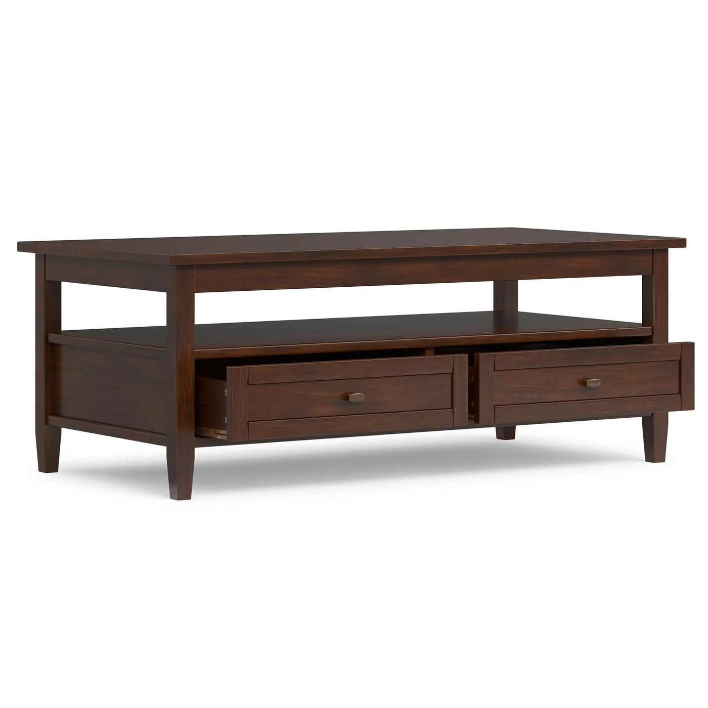 Warm Shaker - Coffee Table With Functional Storage by HouseOfZazla