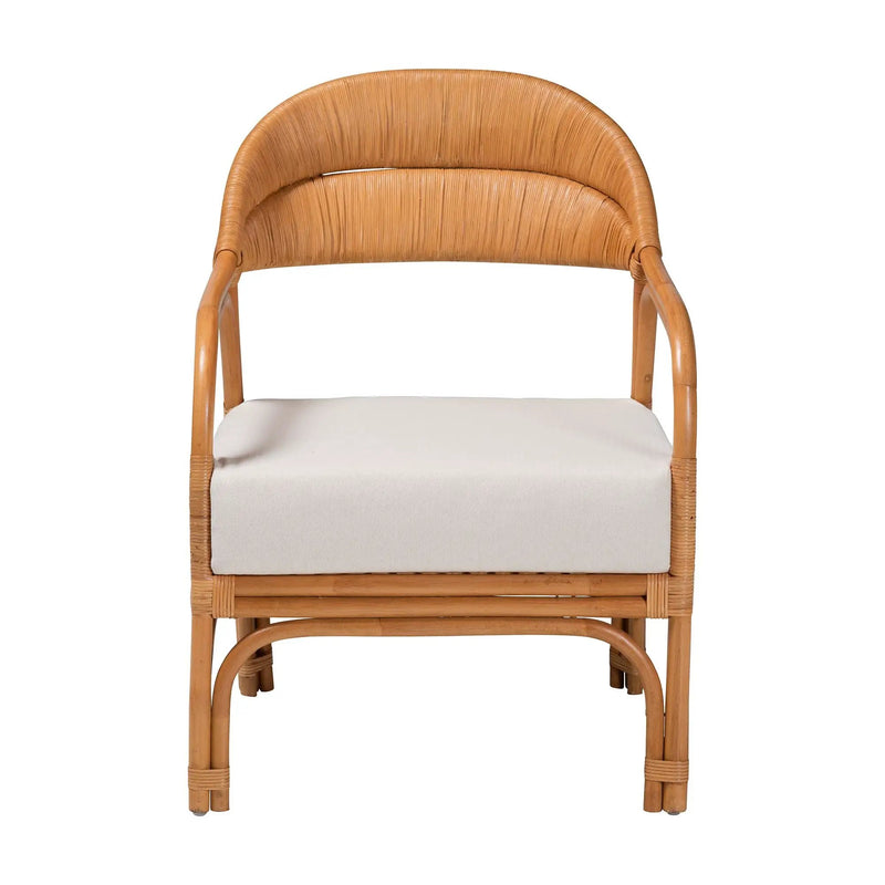 Honey Rattan Accent Chair by HouseOfZazla