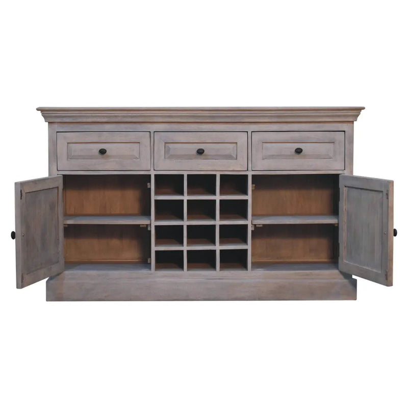 Wine Storage Unit - Gray Ash by HouseOfZazla