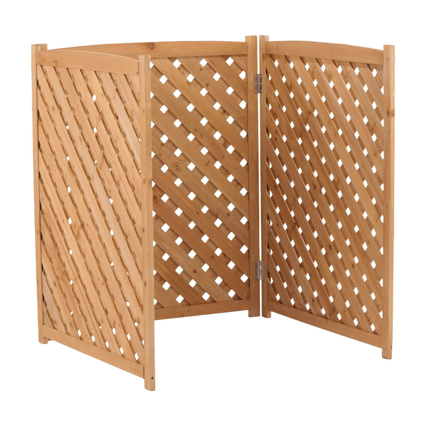 Outdoor 3 Panel Air Conditioner Fence Screen by HouseOfZazla