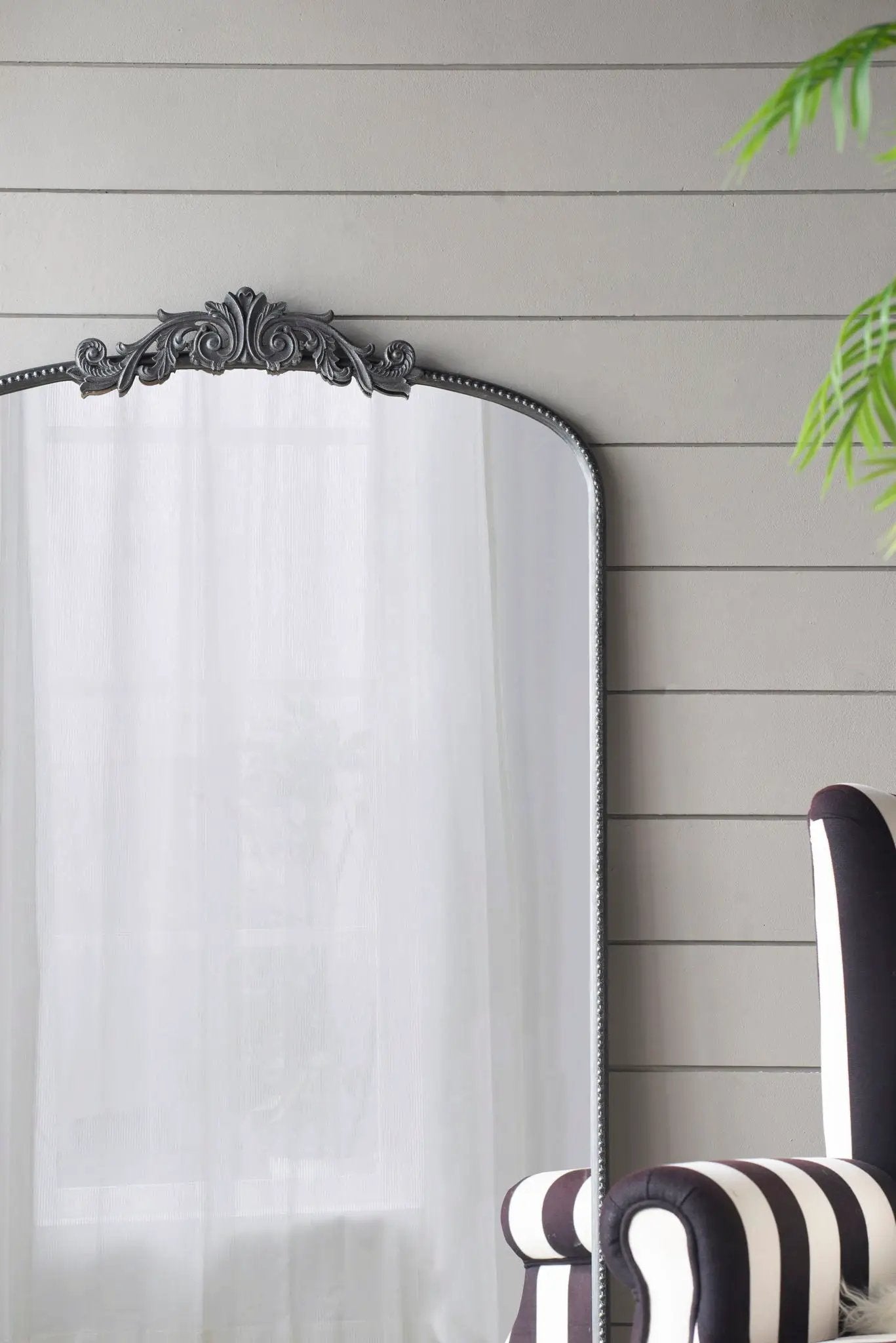 Arch Mirror, Baroque Inspired Wall Decor For Bathroom, Bedroom, Living Room by Unique Piece Furniture
