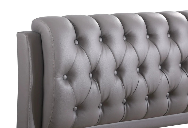 Tufted Upholstered Bed by Unique Piece Furniture