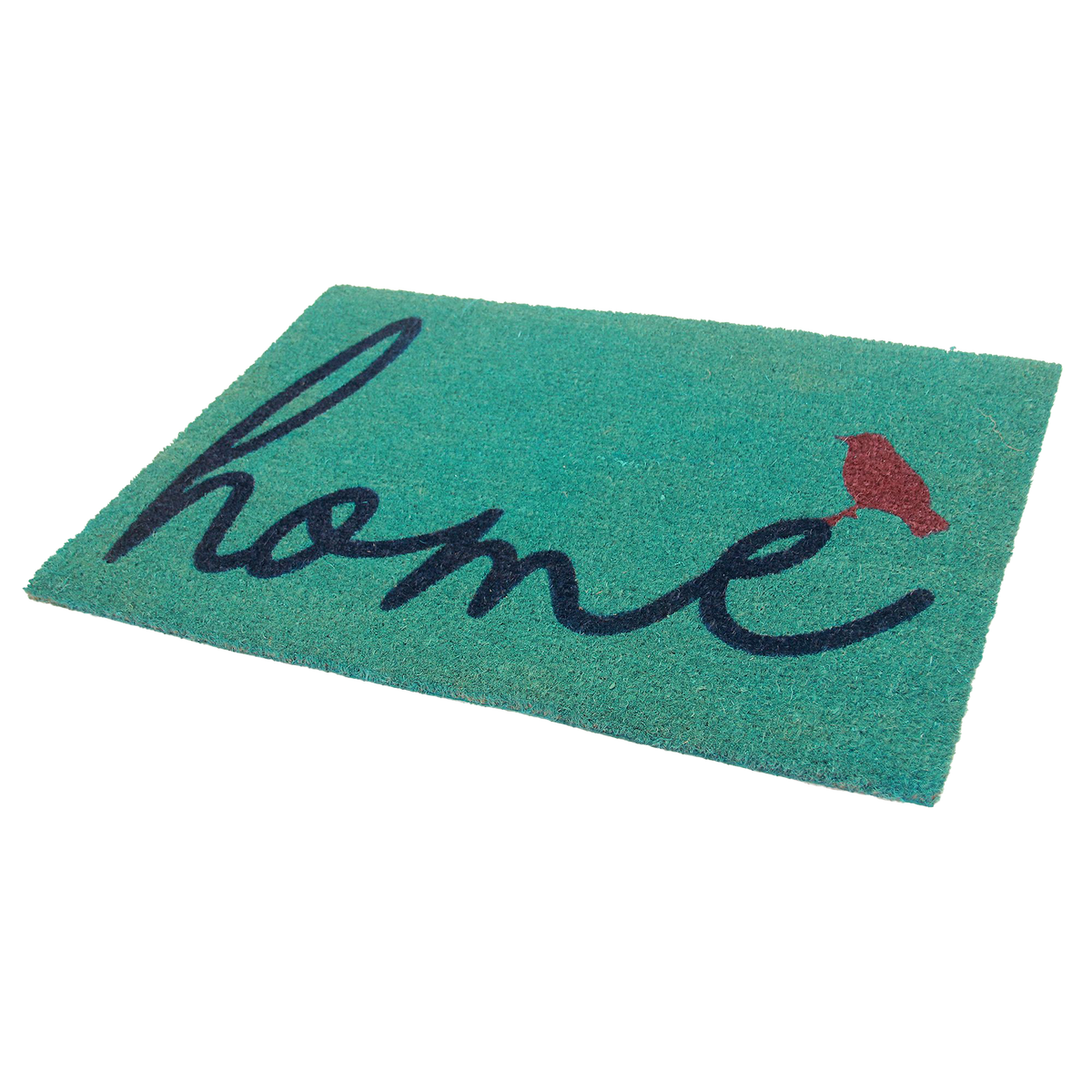 A Bird Perched on Home Coir Doormat, photo 14 of 21