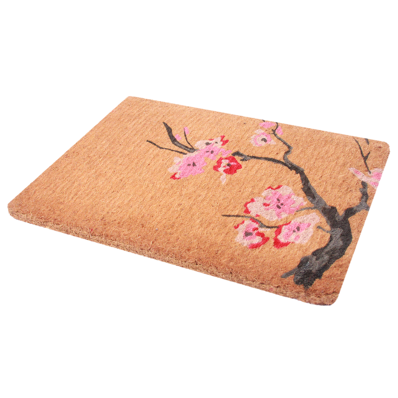 Cherry Branch Doormat, Durable by Fab Habitat
