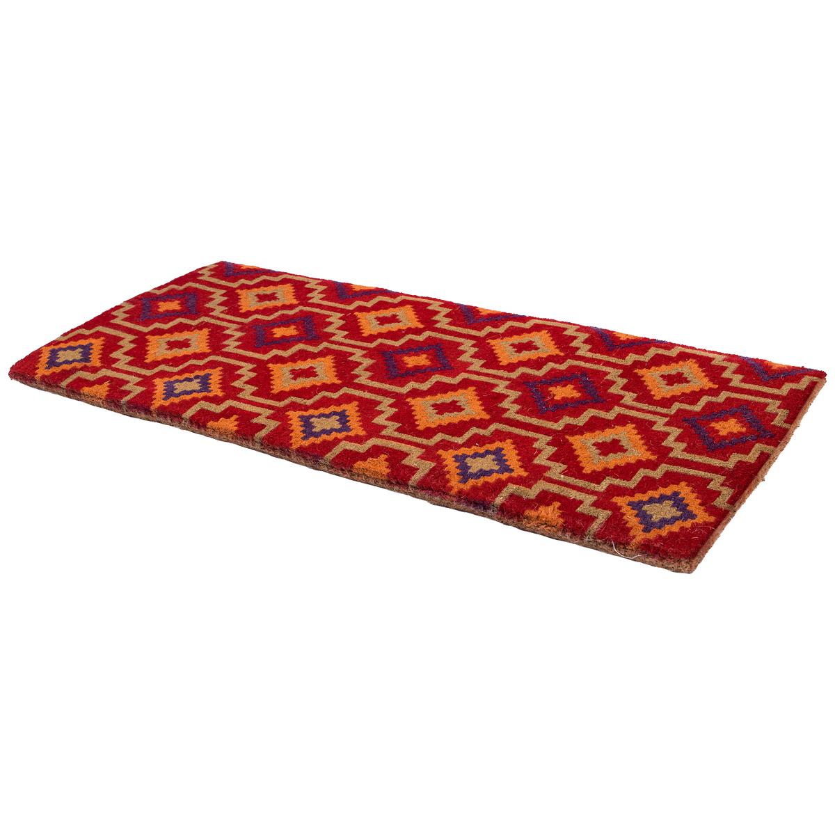 Lhasa Kilim - Red Coir Doormat, photo 17 of 35