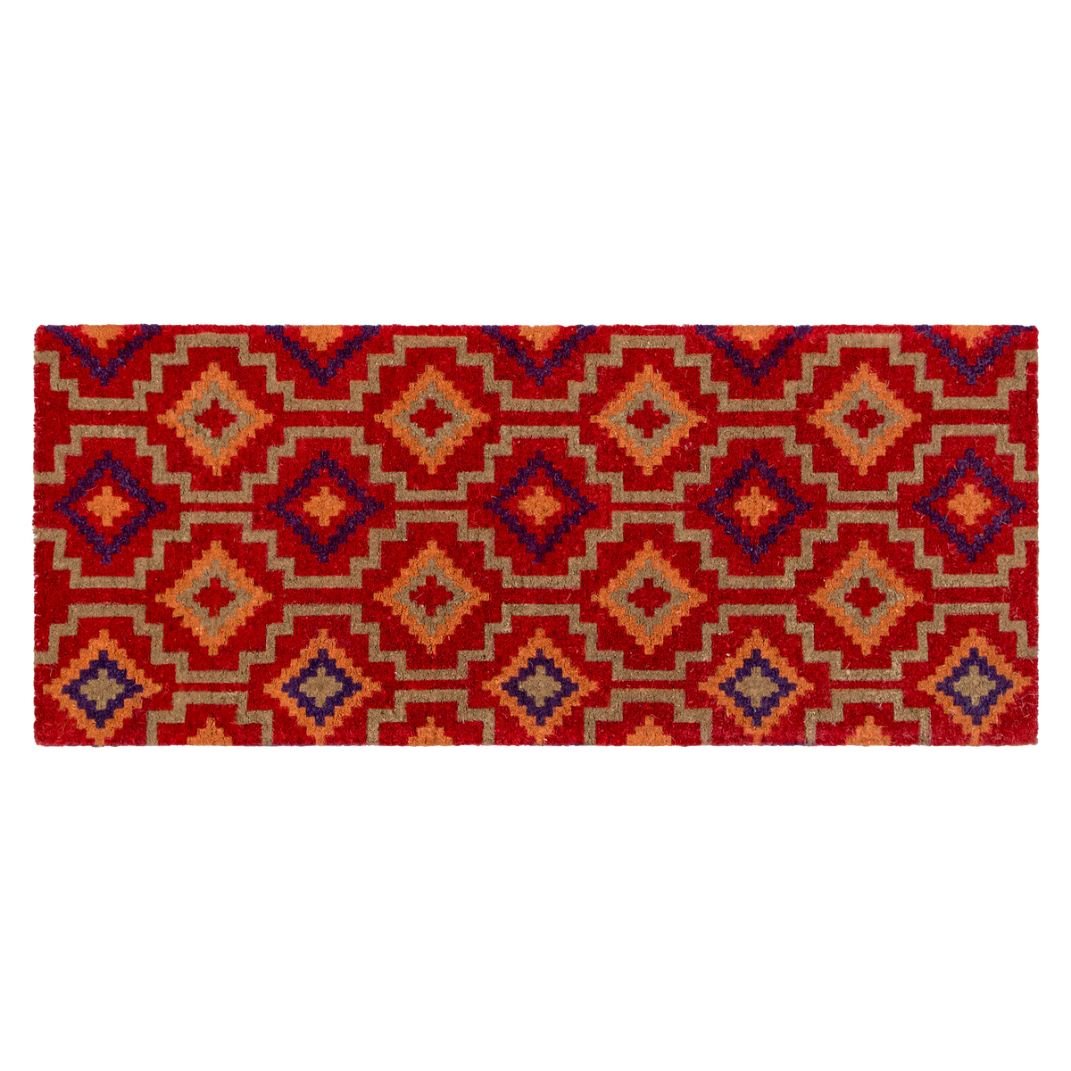 Lhasa Kilim - Red Coir Doormat, photo 16 of 35