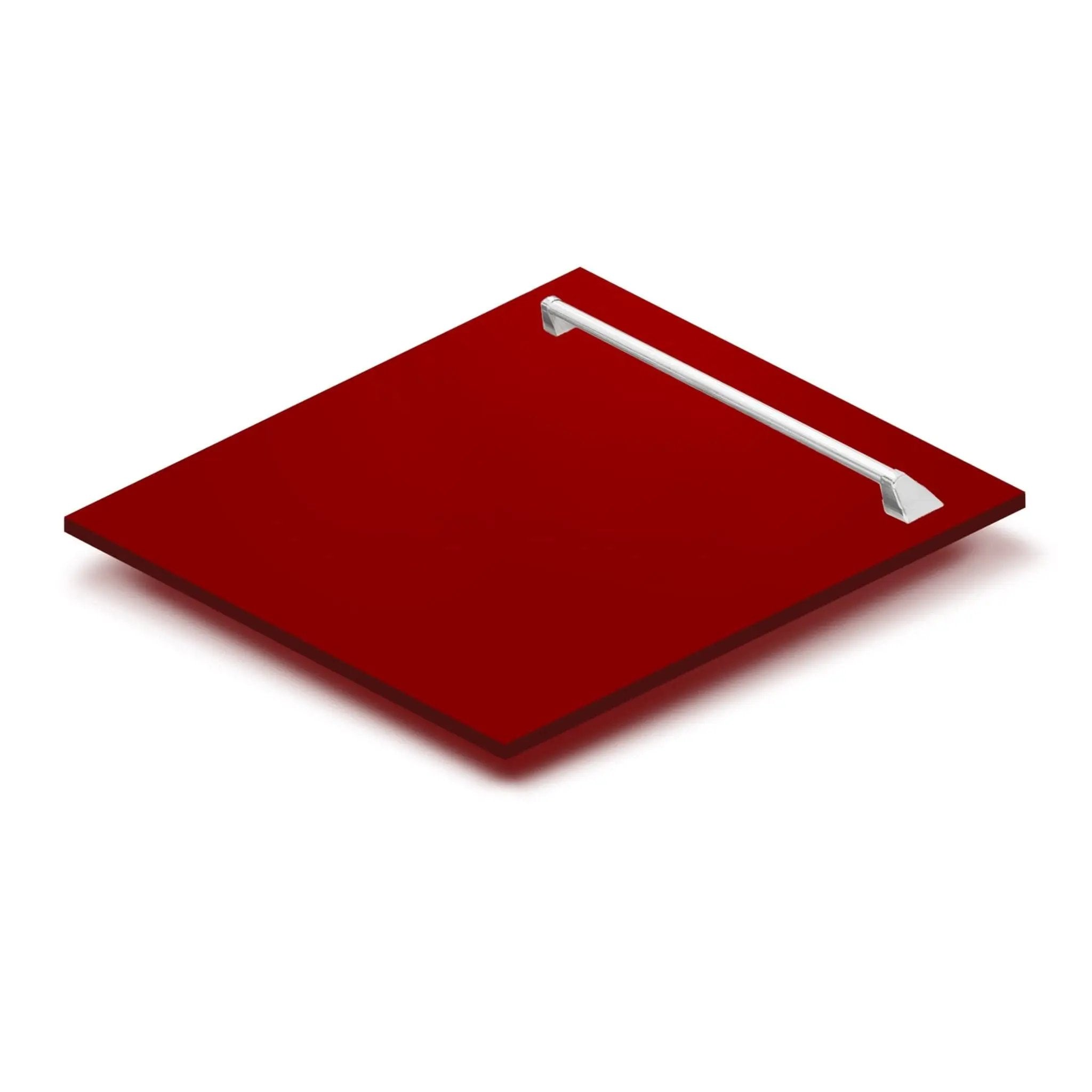 24" Dishwasher with Red Gloss panel, Stainless Tub, DWV-RG-24 by Farmhouse Kitchen and Bath