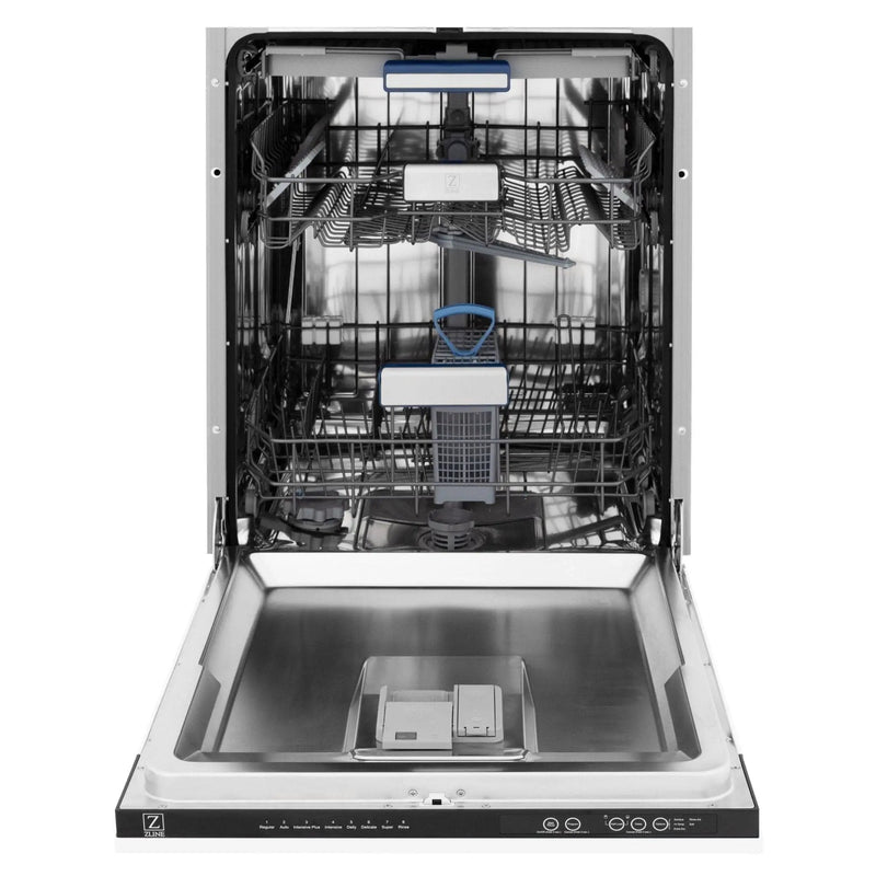 24" Dishwasher with White Matt panel, Stainless Tub, DWV-WM-24 by Farmhouse Kitchen and Bath