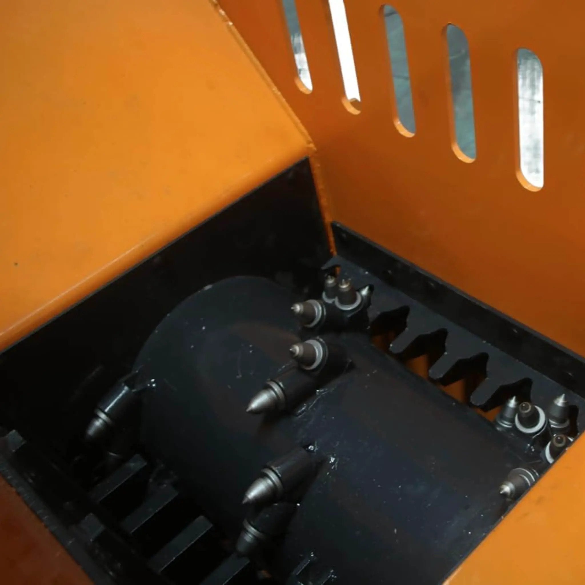 24-Inch Heavy-Duty 13.5 Cu.Ft Concrete Crusher Bucket Skid Steer Attachment (SAK10589) by SAKSBY WHOLESALE