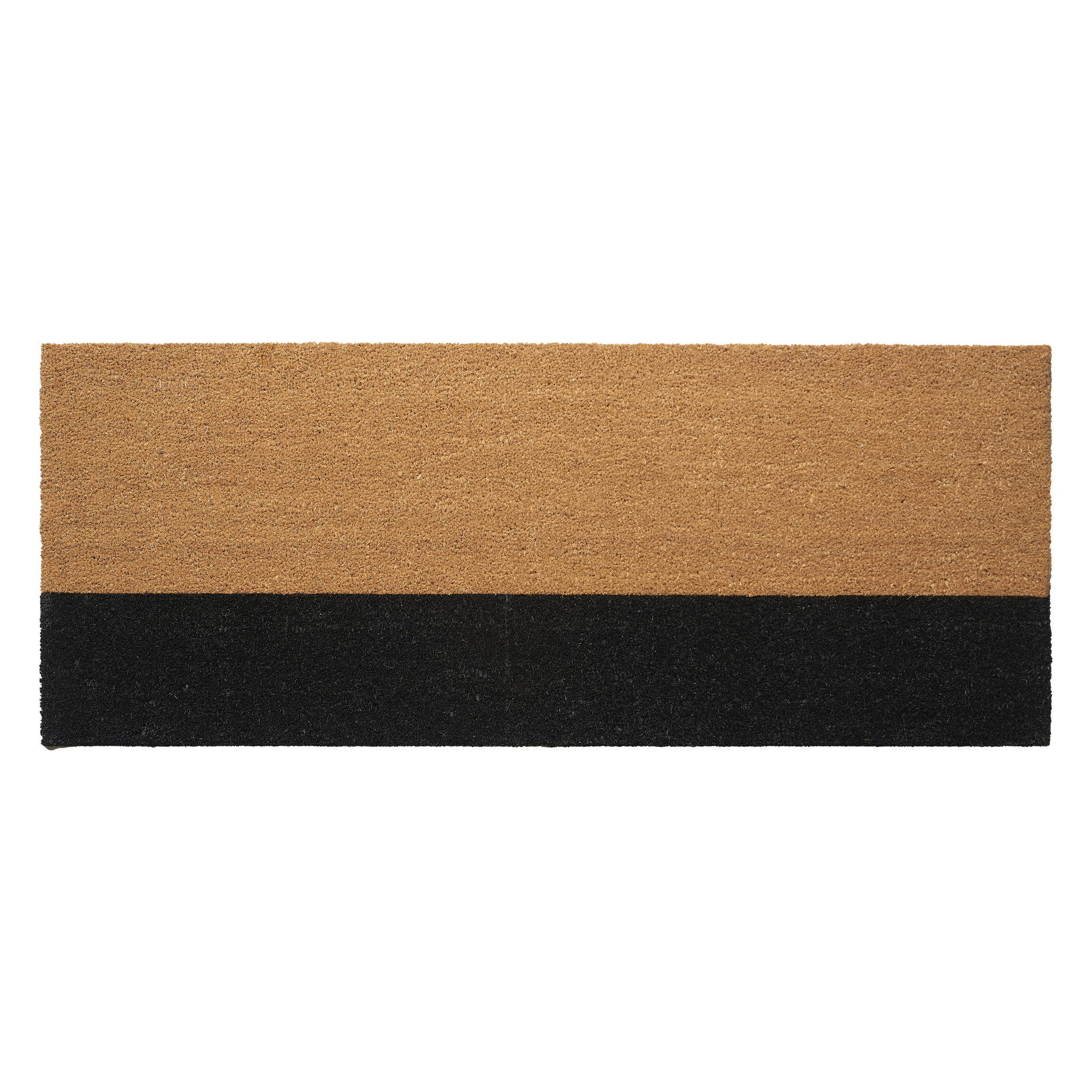 Black Belt Coir Doormat by Fab Habitat