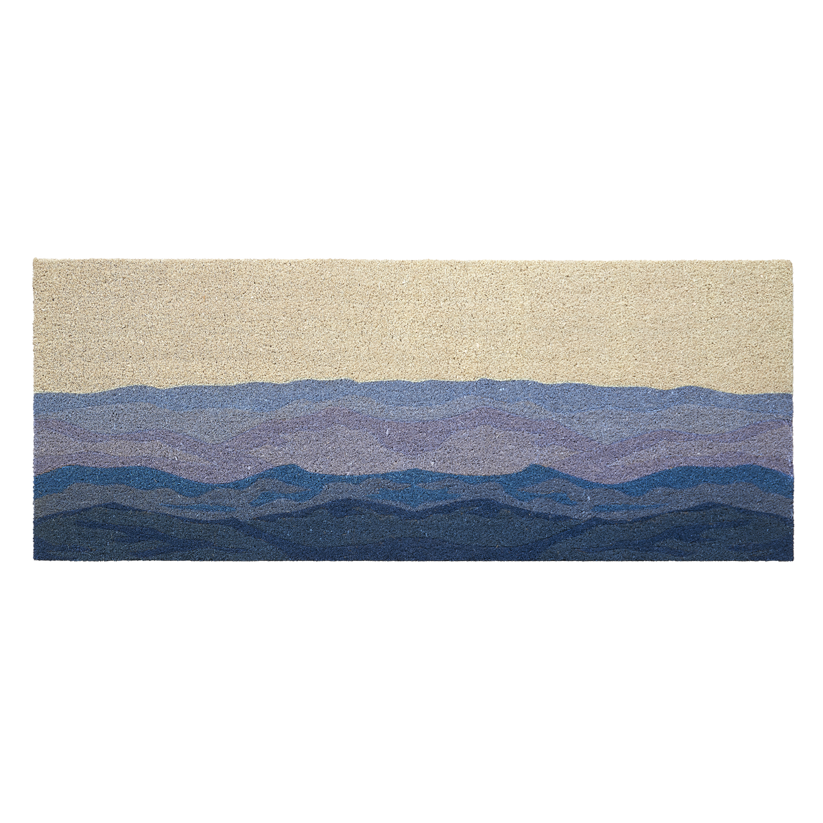 Shades of Sea - Blue Coir Doormat, photo 16 of 25