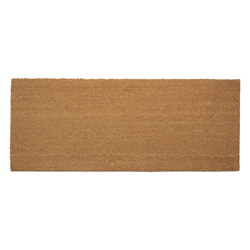 Minimalist Natural Coir Doormat by Fab Habitat