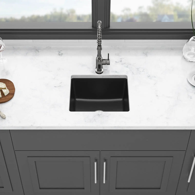 Modern Quartz Kitchen Sink Undermount Granite Composite by HouseOfZazla