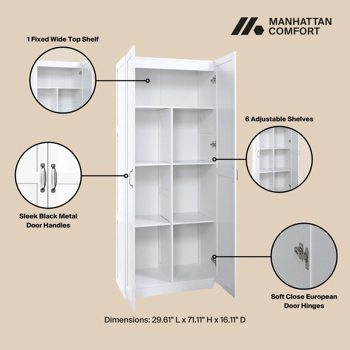Cornelia Nan - Storage Cabinet by HouseOfZazla
