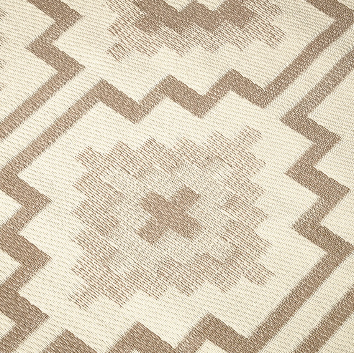 Lhasa - Mocha Outdoor Rug for Patio, detail