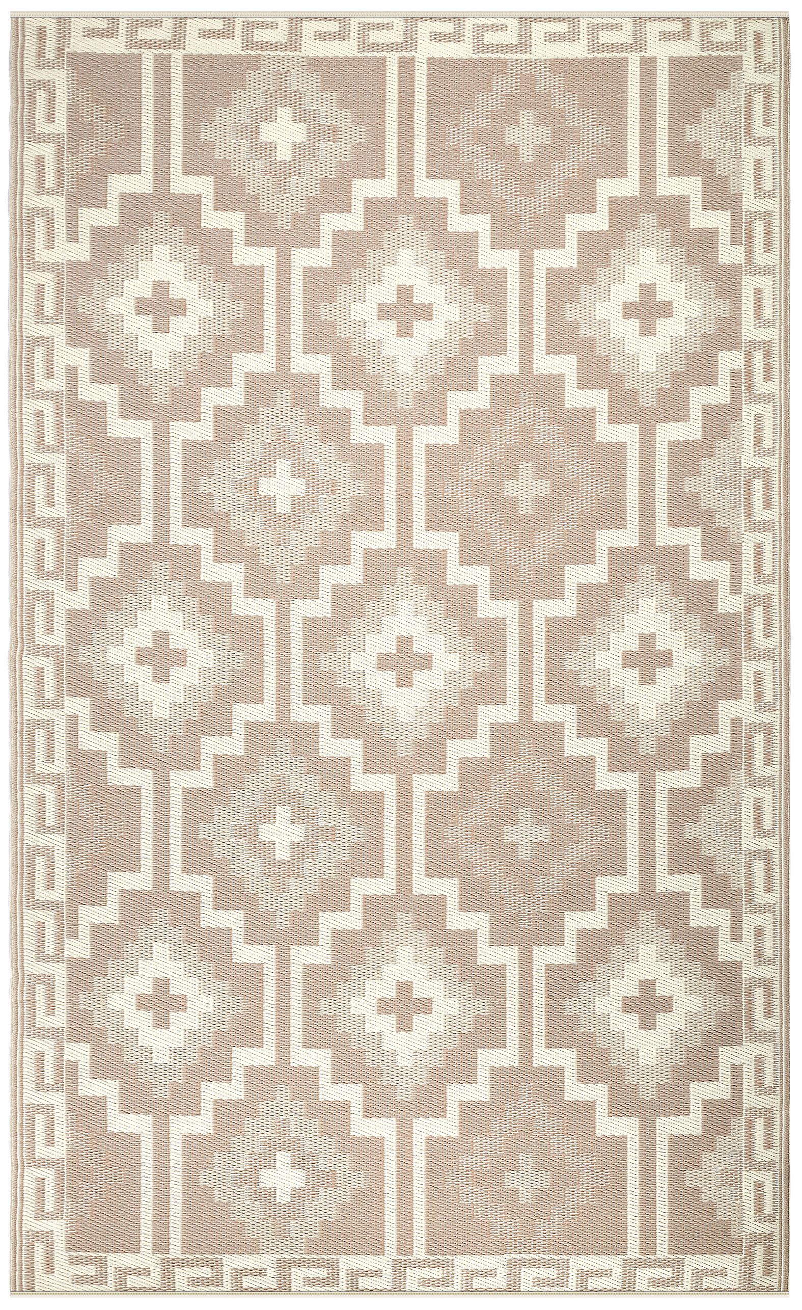 Lhasa - Mocha Outdoor Rug for Patio by Fab Habitat