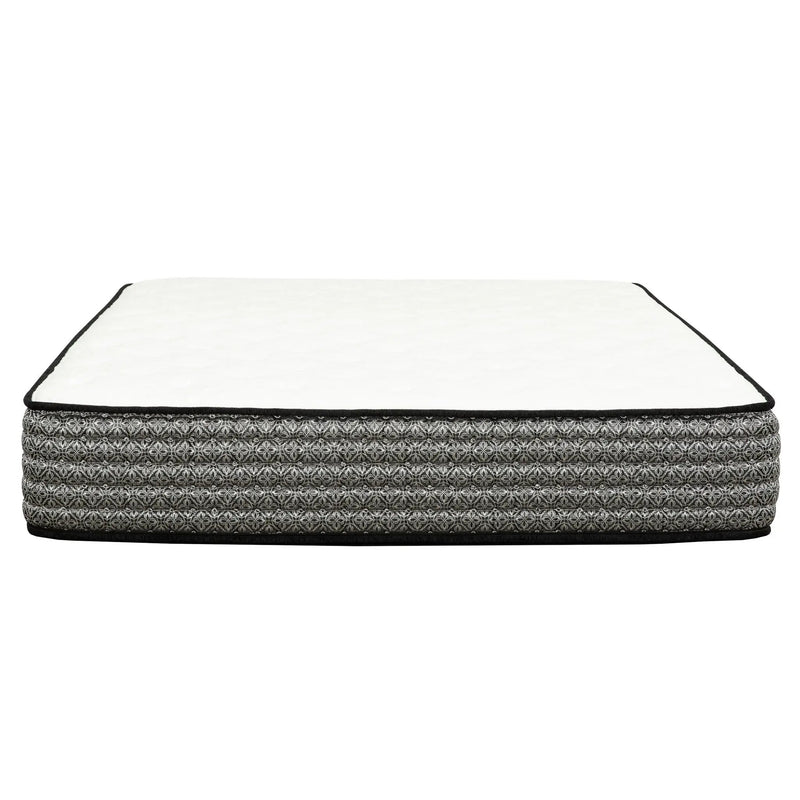 12" Premium Hybrid Mattress In A Box Soft Gel Memory Foam Top With Cooling Technology - Gray / White - Queen by Unique Piece Furniture