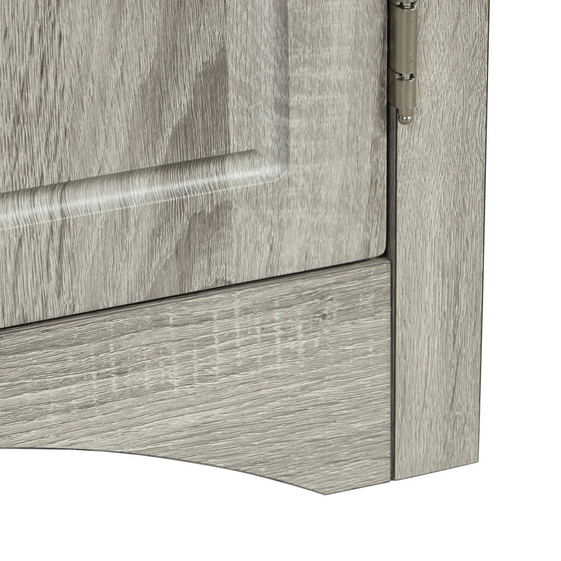 Triangle Bathroom Storage Cabinet With Adjustable Shelves, Freestanding Floor Cabinet For Home Kitchen by HouseOfZazla