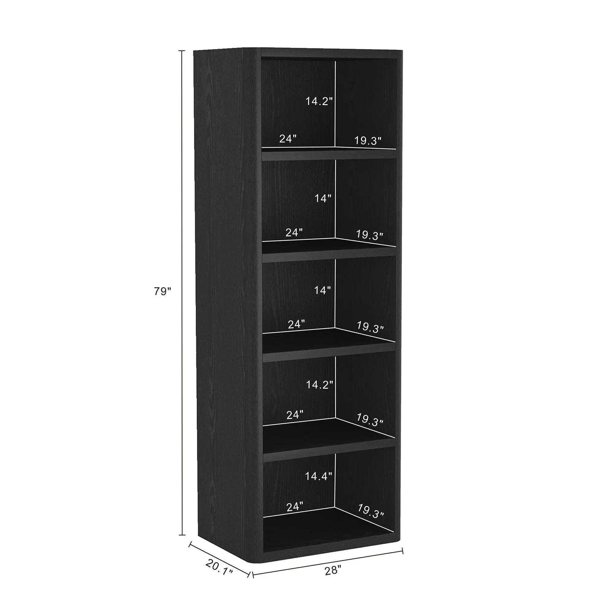 Rivington - Open Bookcase by HouseOfZazla