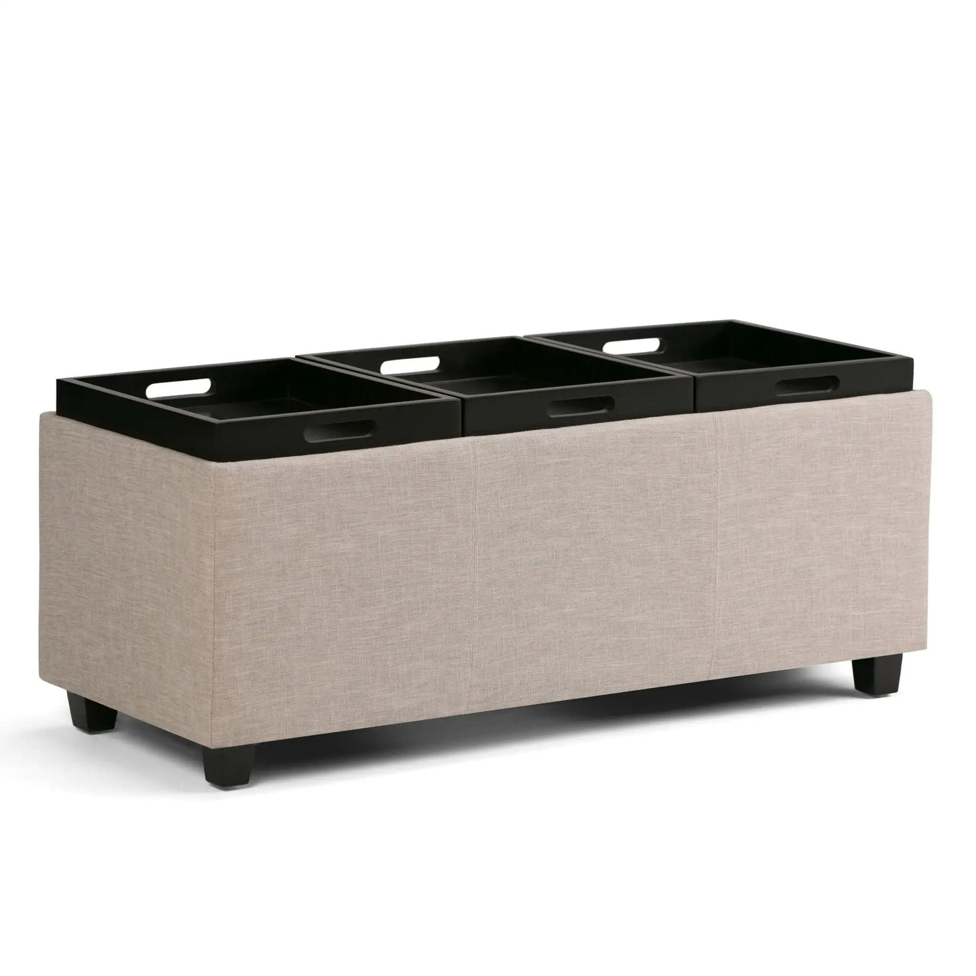 Avalon - Upholstered Storage Ottoman by HouseOfZazla
