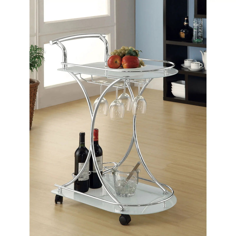 Allen - 2 Tier Bar Cart by HouseOfZazla
