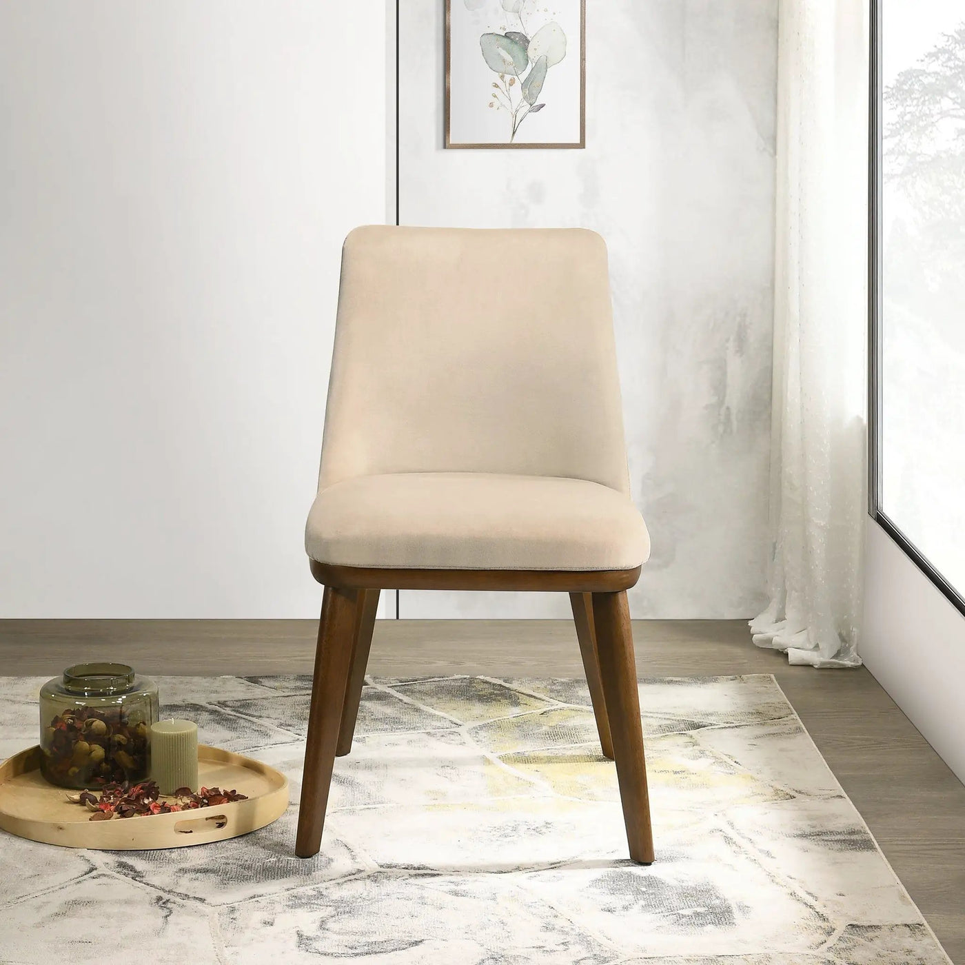 Clove - Mid-Century Dining Chair (Set of 2) by HouseOfZazla