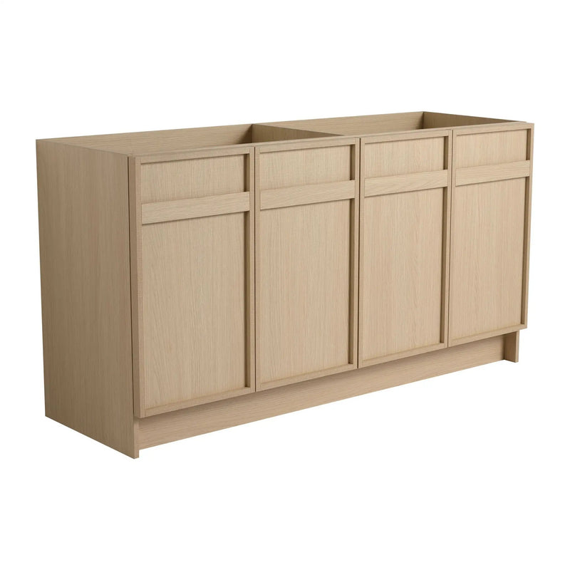 Modern Freestanding Bathroom Vanity with Soft Close Cabinet Doors by HouseOfZazla