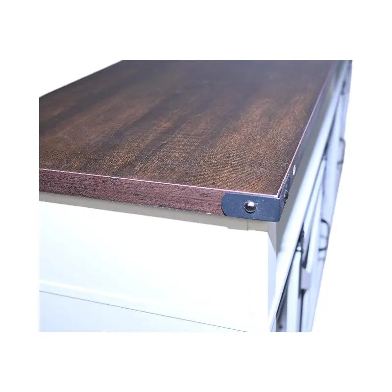 Stylish 65.3" TV Stand with LED Light Strips by HouseOfZazla