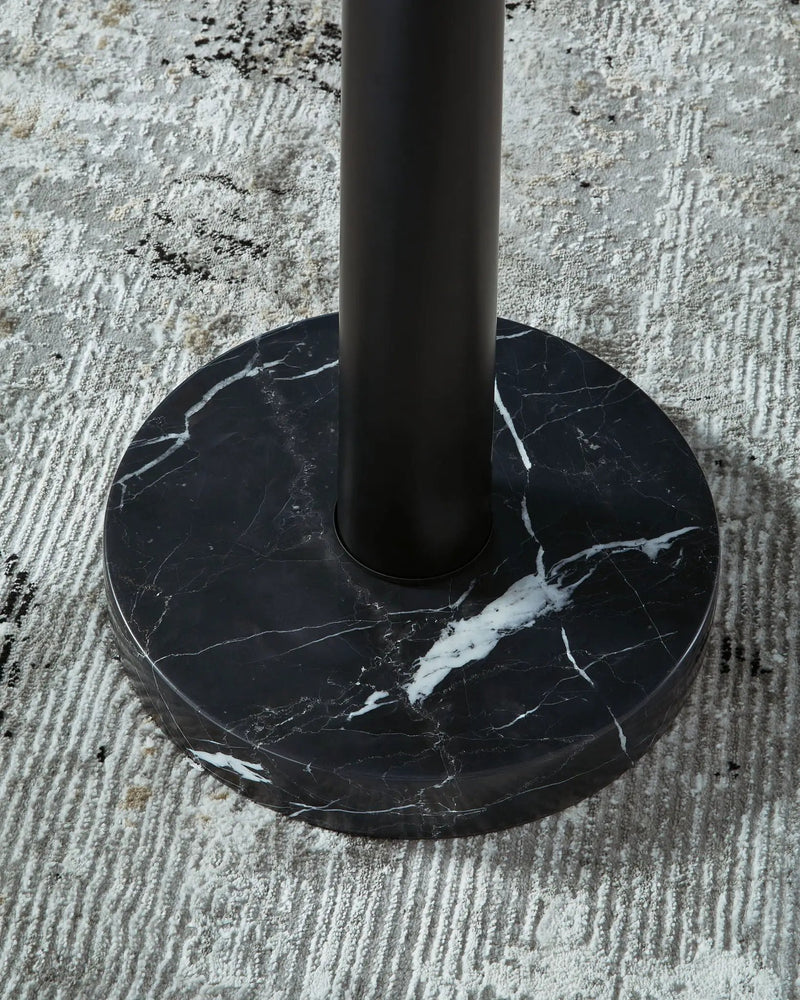 Sorcha - Metal Floor Lamp - Gold Finish / Black by Unique Piece Furniture