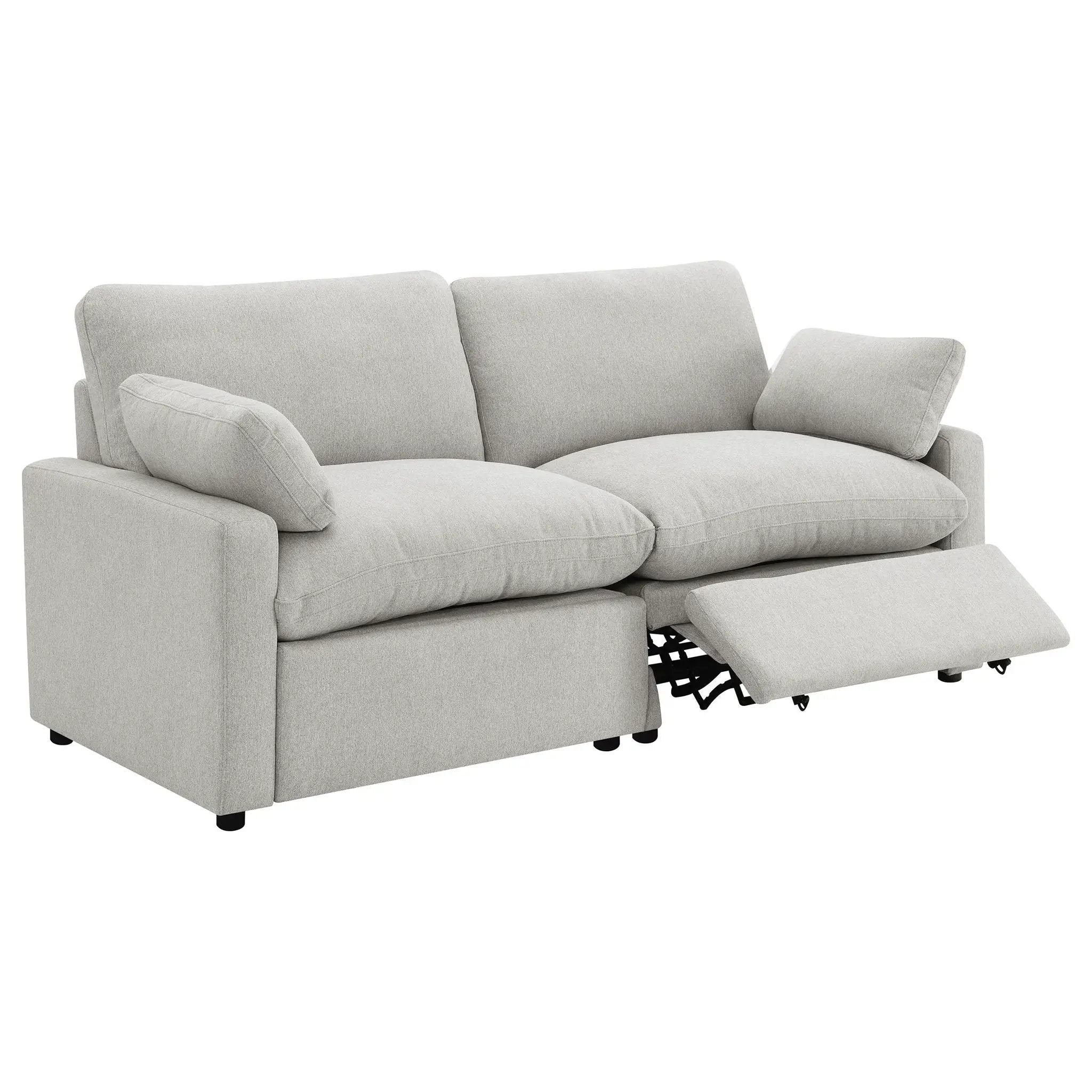 Collins Modular Power Loveseat Grey by Unique Piece Furniture
