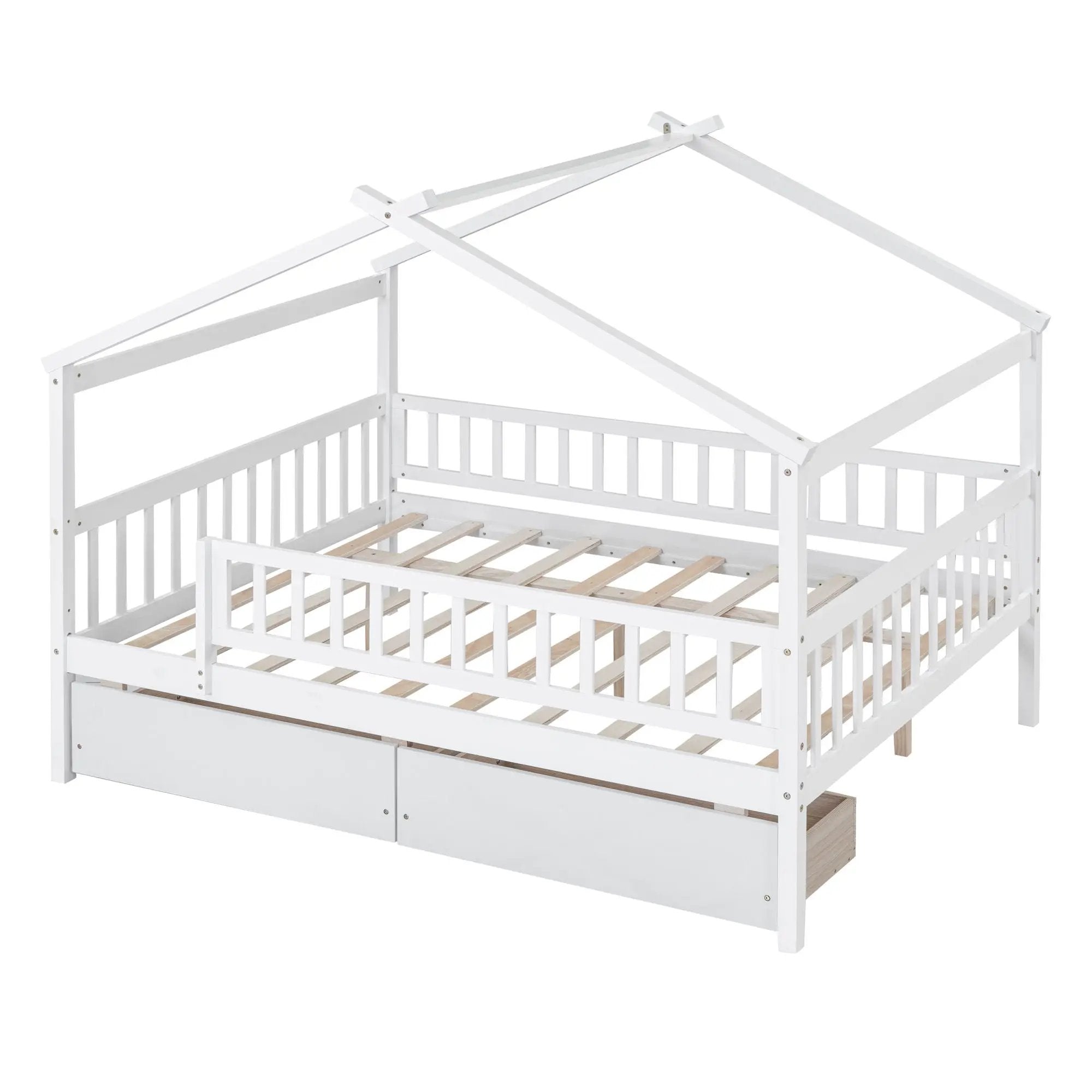 House Bed With 2 Drawers by HouseOfZazla