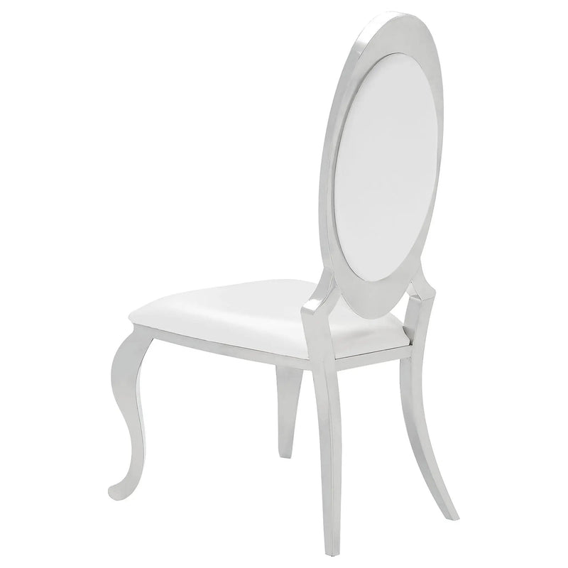 Chester - Upholstered Dining Side Chair (Set of 2) - Creamy White by HouseOfZazla
