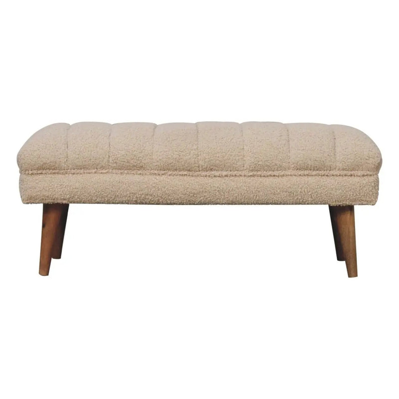 Puffer Bench - Beige by HouseOfZazla