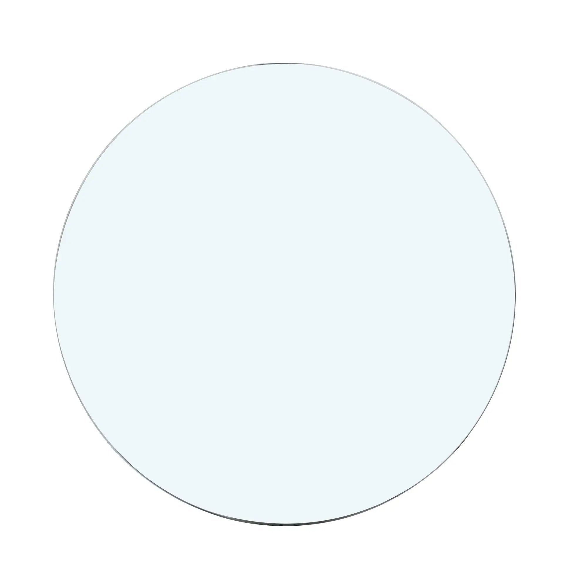 Round Tempered Glass Table Top by HouseOfZazla