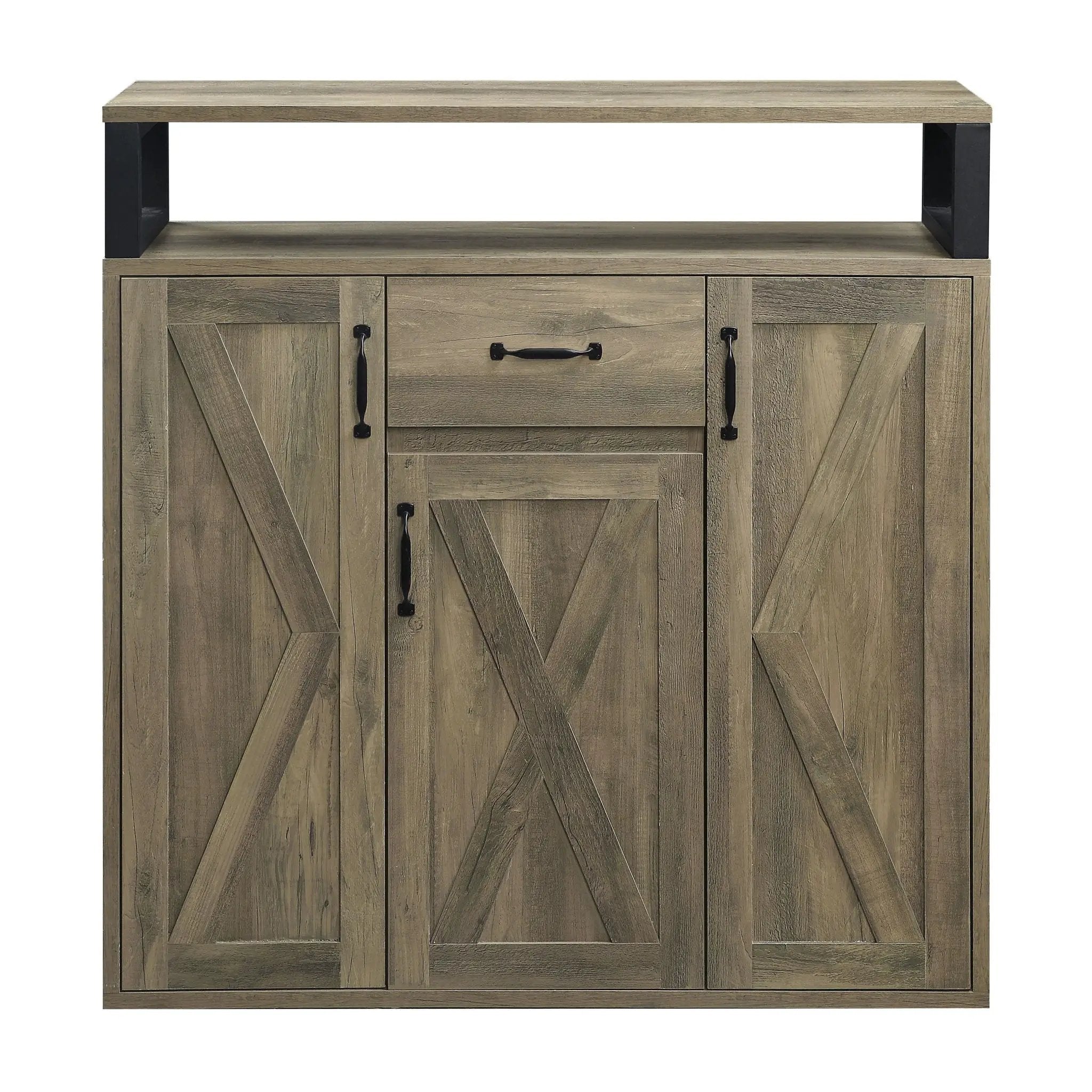 Abiram - Rustic Server - Oak by HouseOfZazla