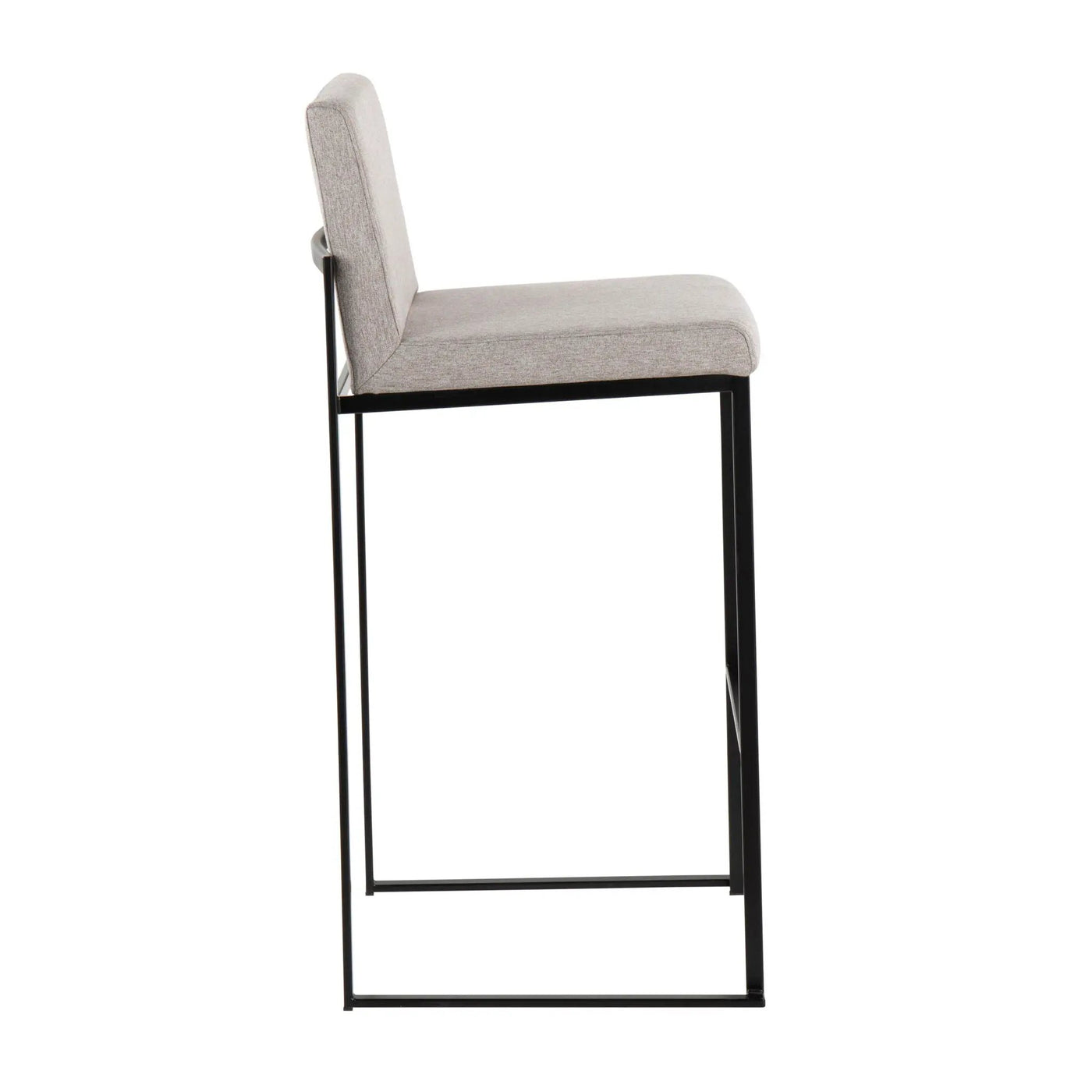 Fuji - Contemporary High Back Barstool Elegant Design by HouseOfZazla