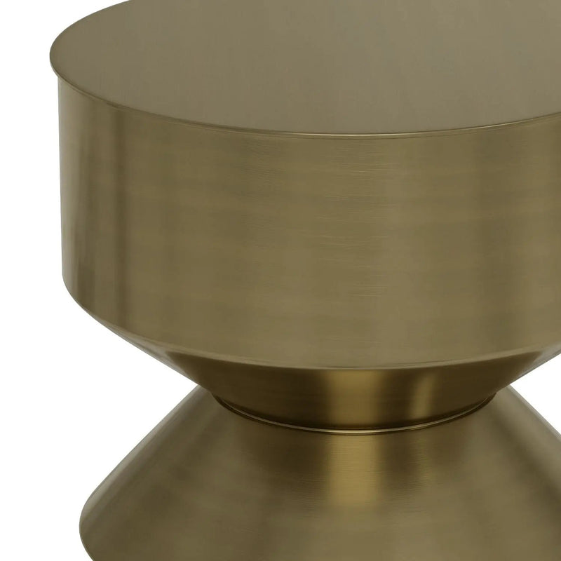 Miller - Side Table - Black / Brass by Unique Piece Furniture