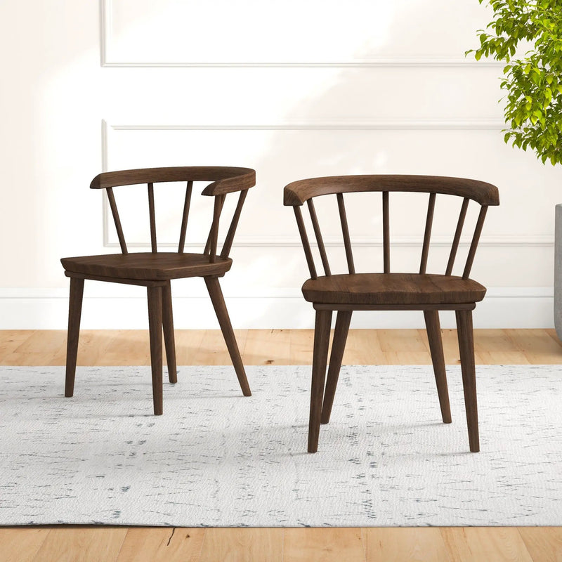 Kingsley - Dining Chair (Set of 2) - Brown by Unique Piece Furniture