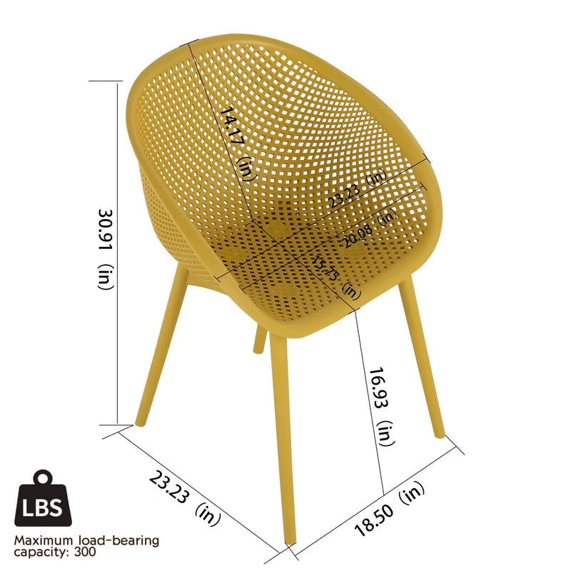 2 Pack Lounge Chair Set & Folding Square Table by HouseOfZazla