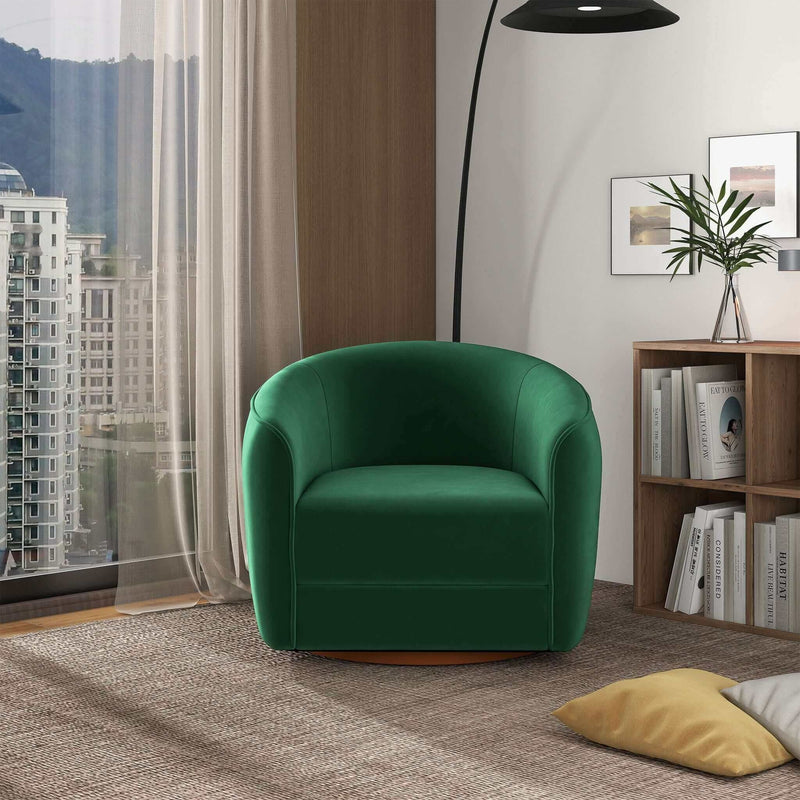 Elise - Mid-Century Modern Swivel Chair by HouseOfZazla