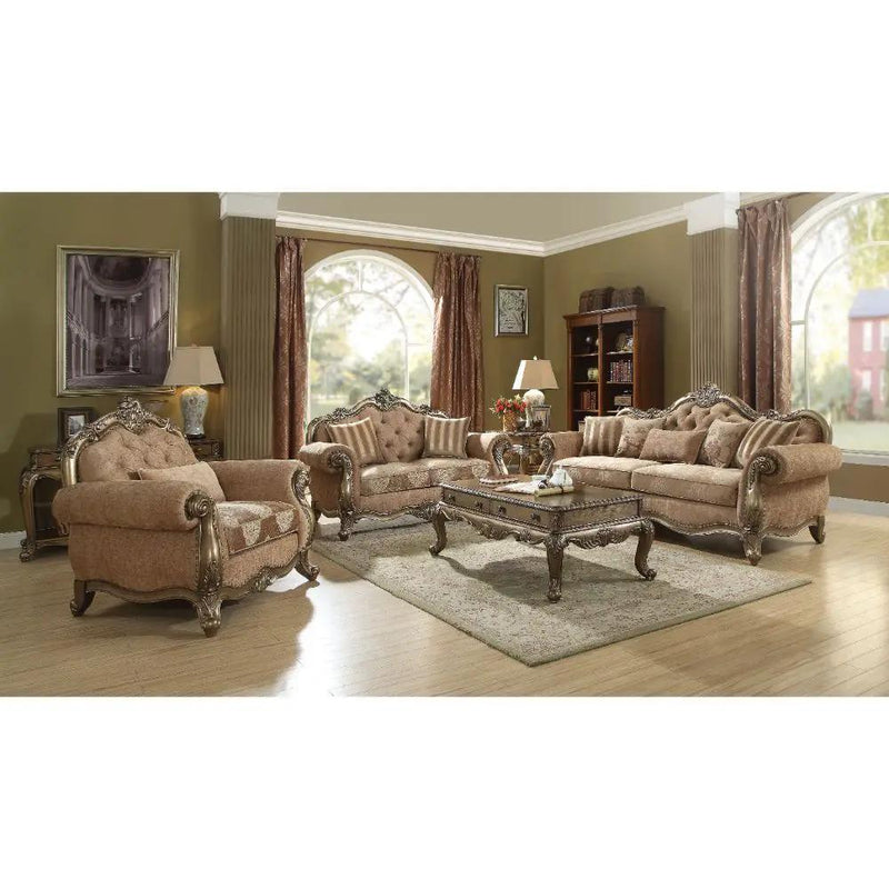 Ragenardus - Loveseat (w/2 Pillows) by Unique Piece Furniture