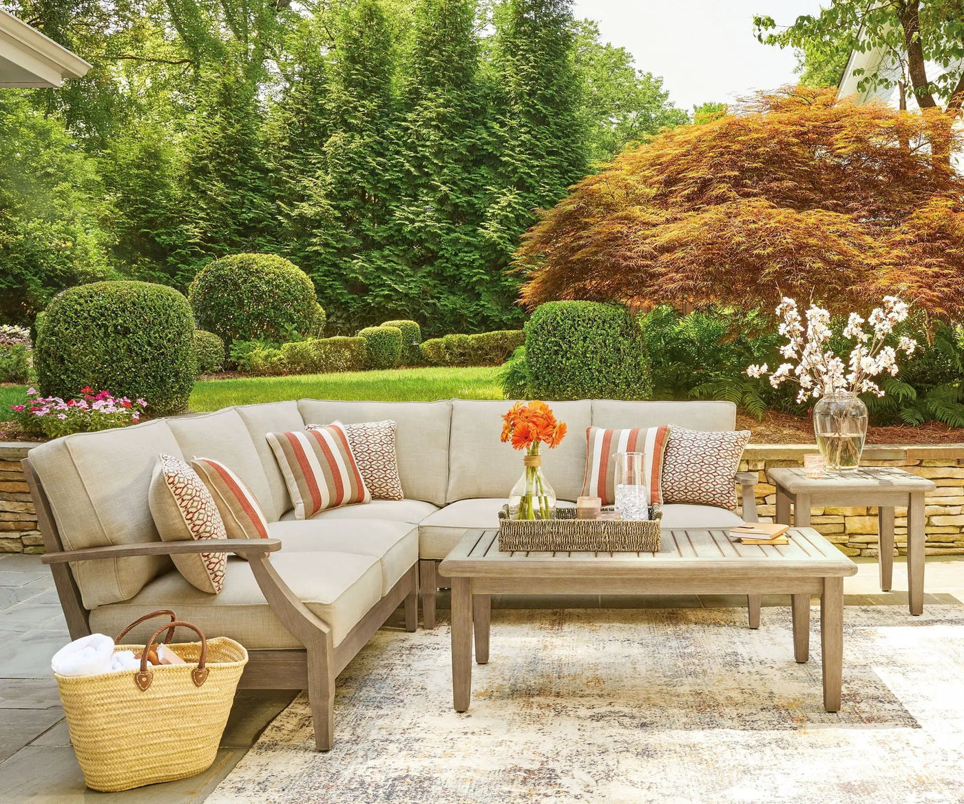 Clare View - Outdoor Sectional by Unique Piece Furniture