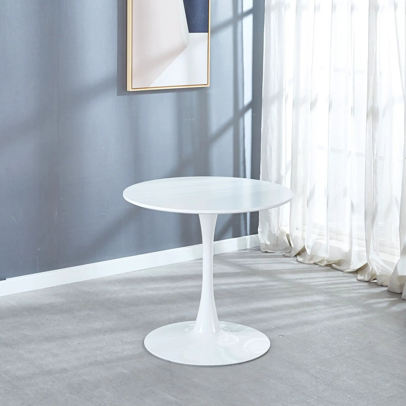 Mid-Century Tulip Table With Round Top, Pedestal Base by Unique Piece Furniture
