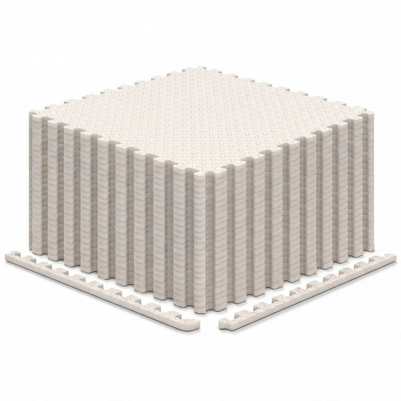 Puzzle Exercise Floor Mats 1/2 Inch Thick - 24 Tiles by DirectDeals