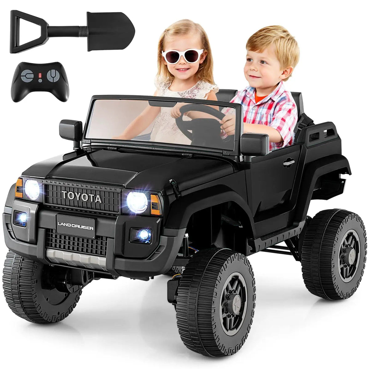 24V 2 Seater Ride on Car 4WD/2WD Switchable for Kids with Remote for Ages 3+, photo 27 of 40