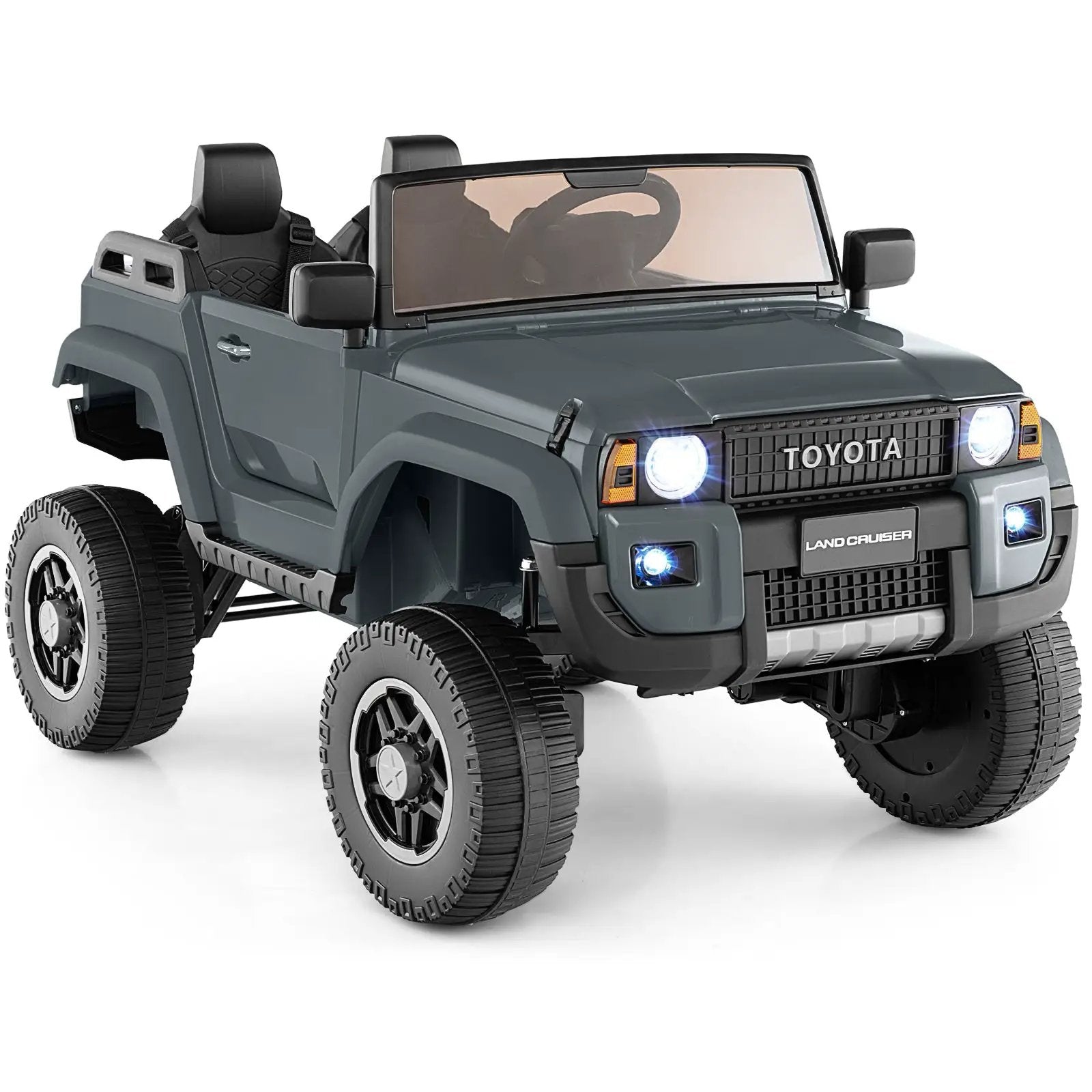 24V 2 Seater Ride on Car 4WD/2WD Switchable for Kids with Remote for Ages 3+ by DirectDeals
