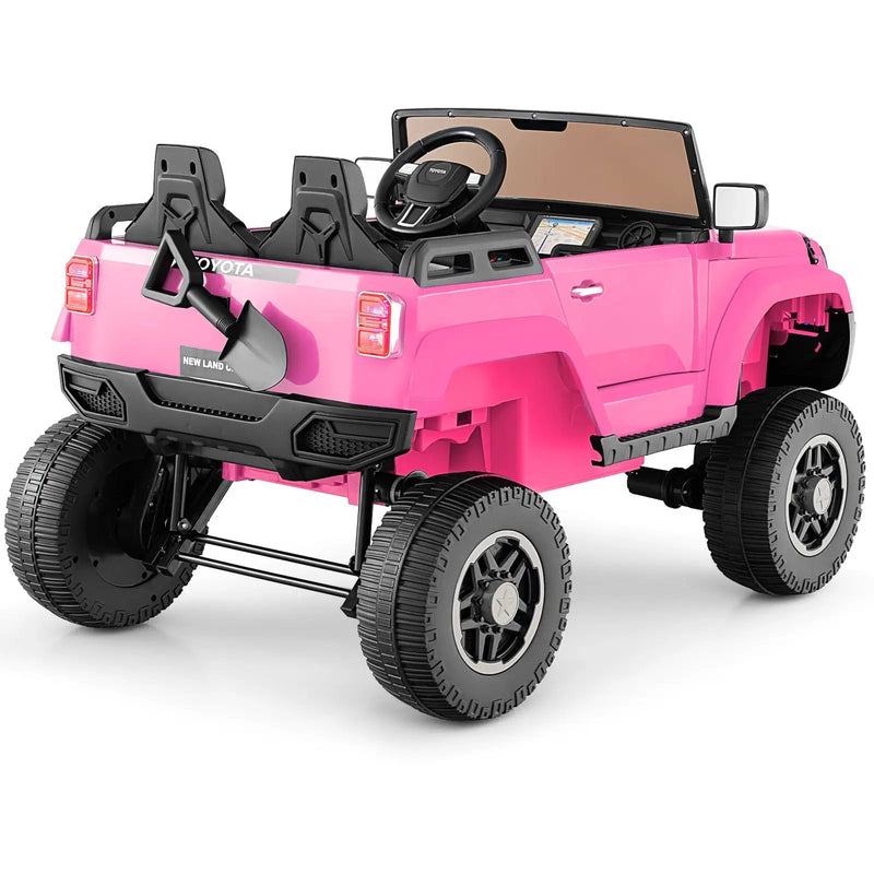 24V 2 Seater Ride on Car 4WD/2WD Switchable for Kids with Remote for Ages 3+ by DirectDeals