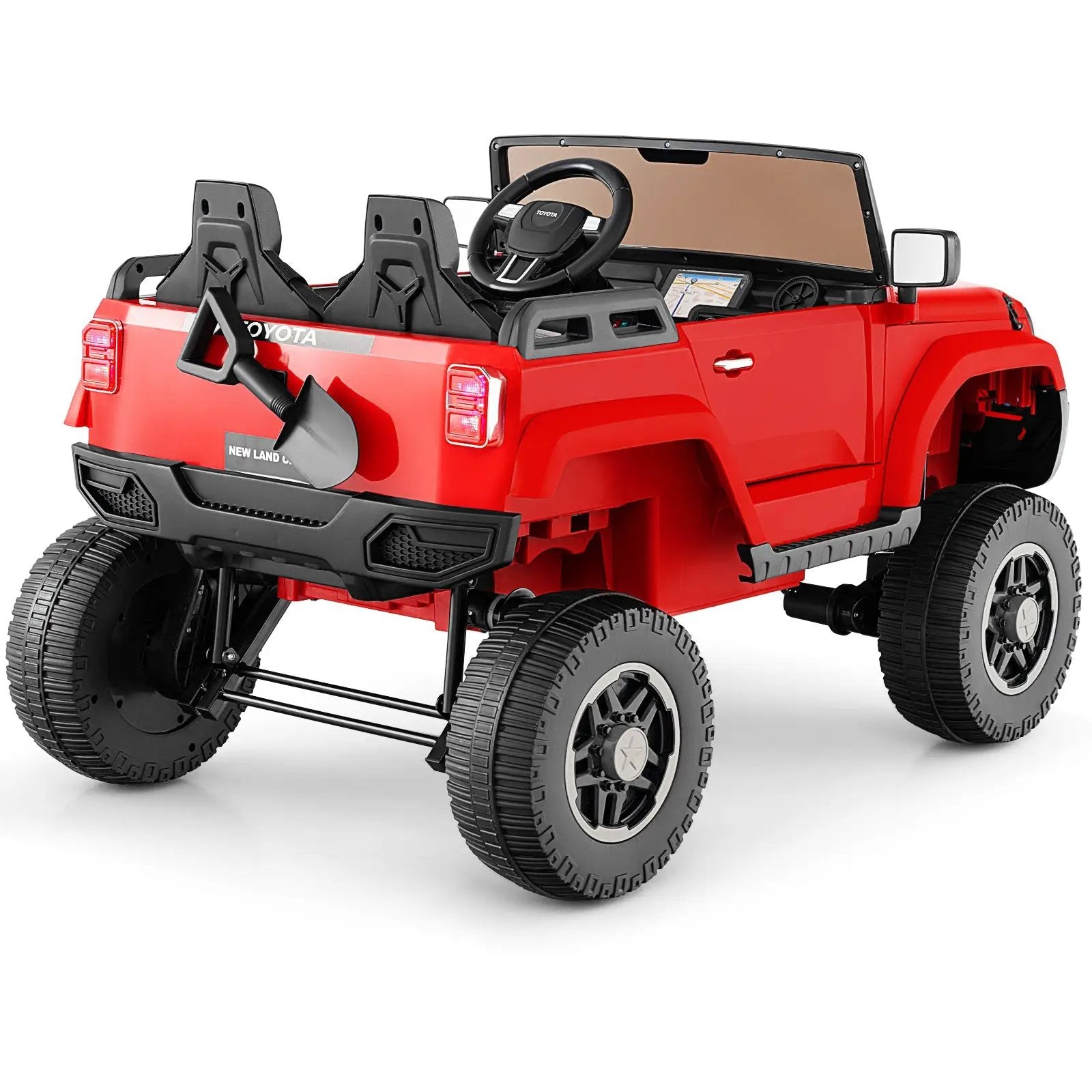 24V 2 Seater Ride on Car 4WD/2WD Switchable for Kids with Remote for Ages 3+ by DirectDeals