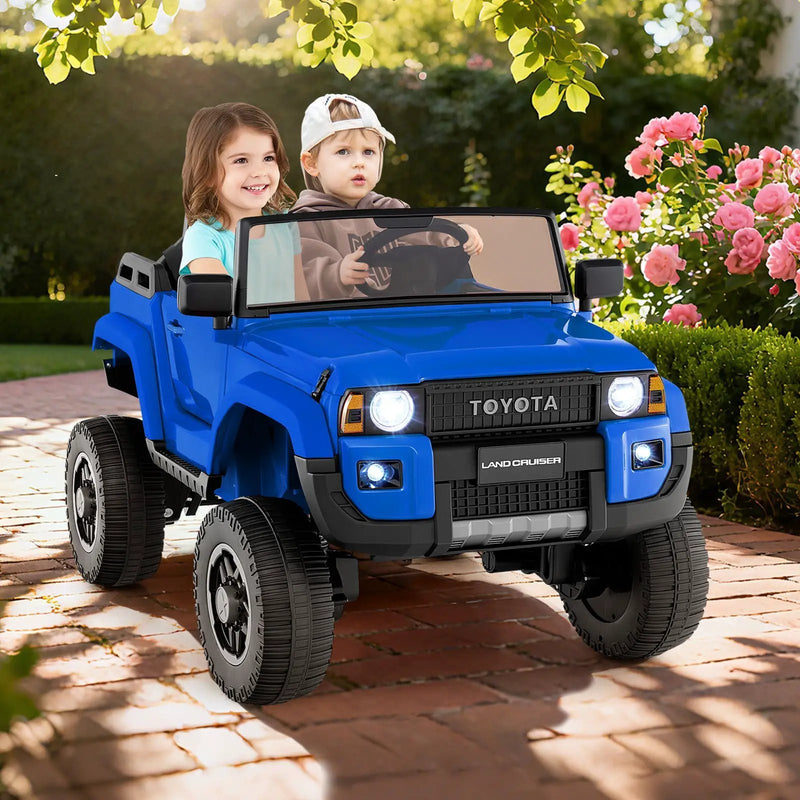 24V 2 Seater Ride on Car 4WD/2WD Switchable for Kids with Remote for Ages 3+ by DirectDeals